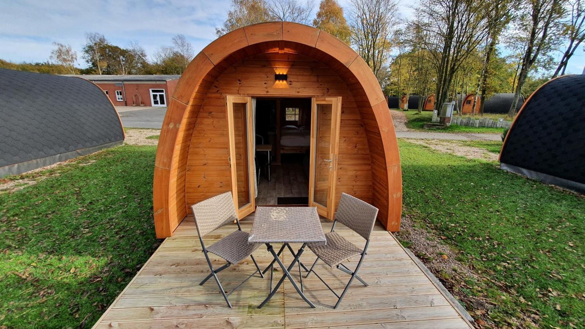 09 Premium Camping Pod Silberstedt Exterior foto